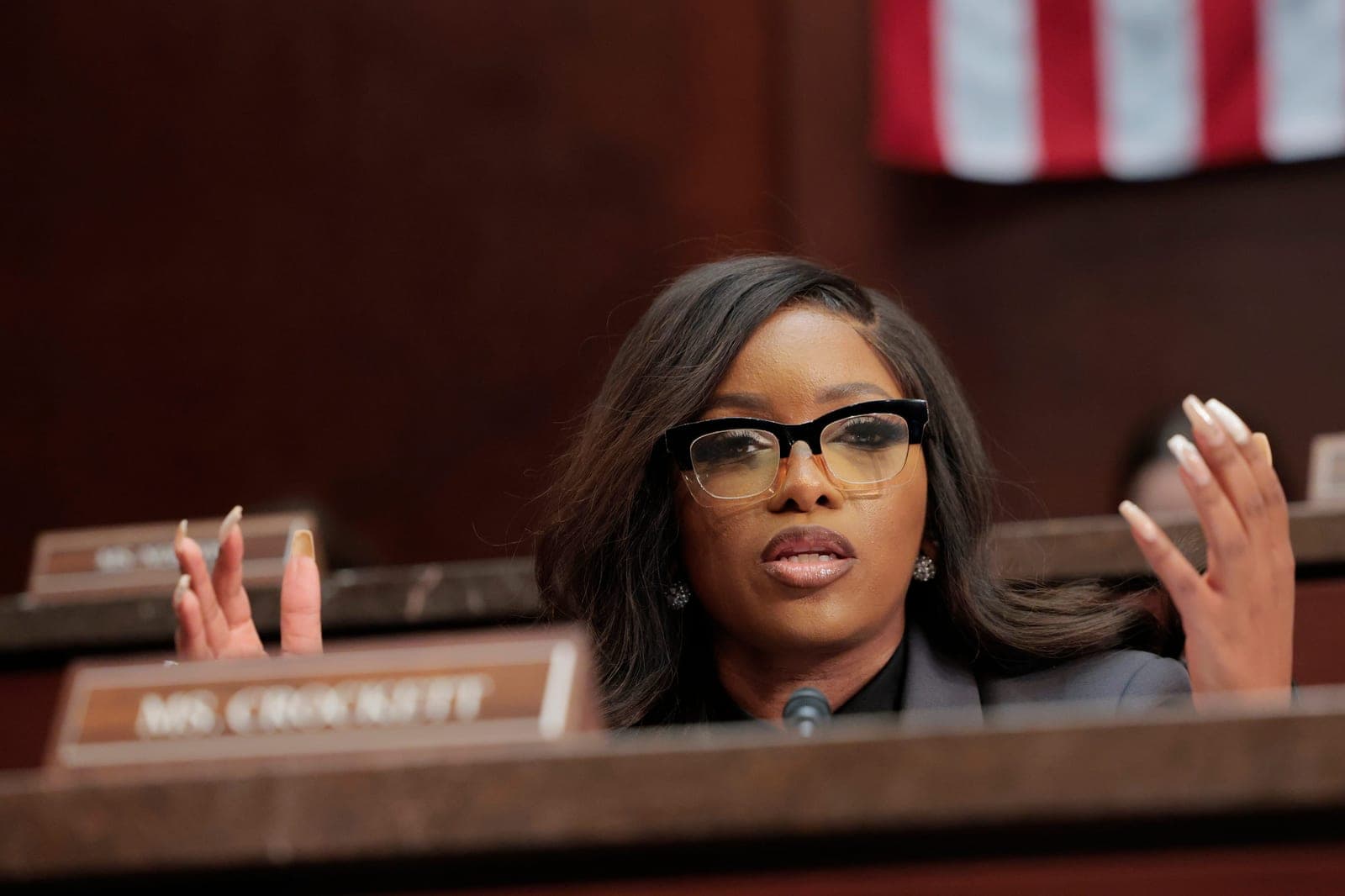 Democratic firebrand Jasmine Crockett enters US Senate race in Texas