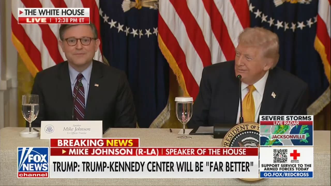 Trump Drags Mike Johnson Into Bonkers Neal Dunn Tangent
