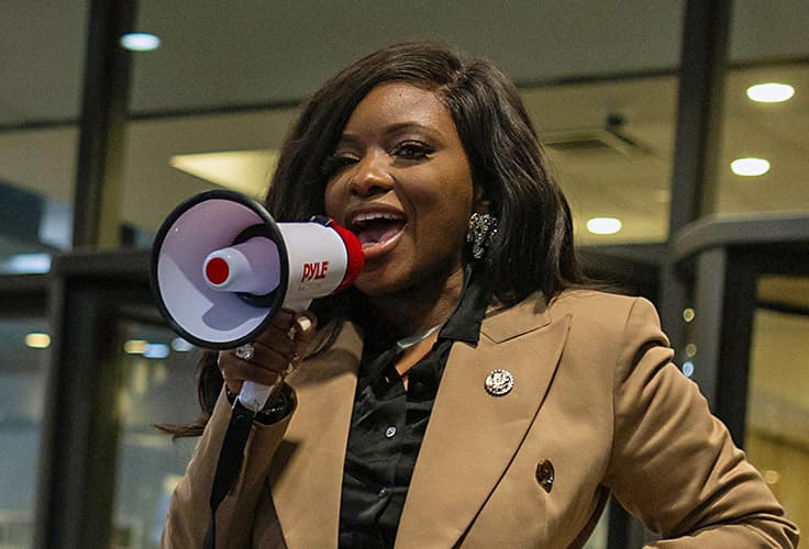 Controversial Congresswoman Jasmine Crockett Files To Run for Senate