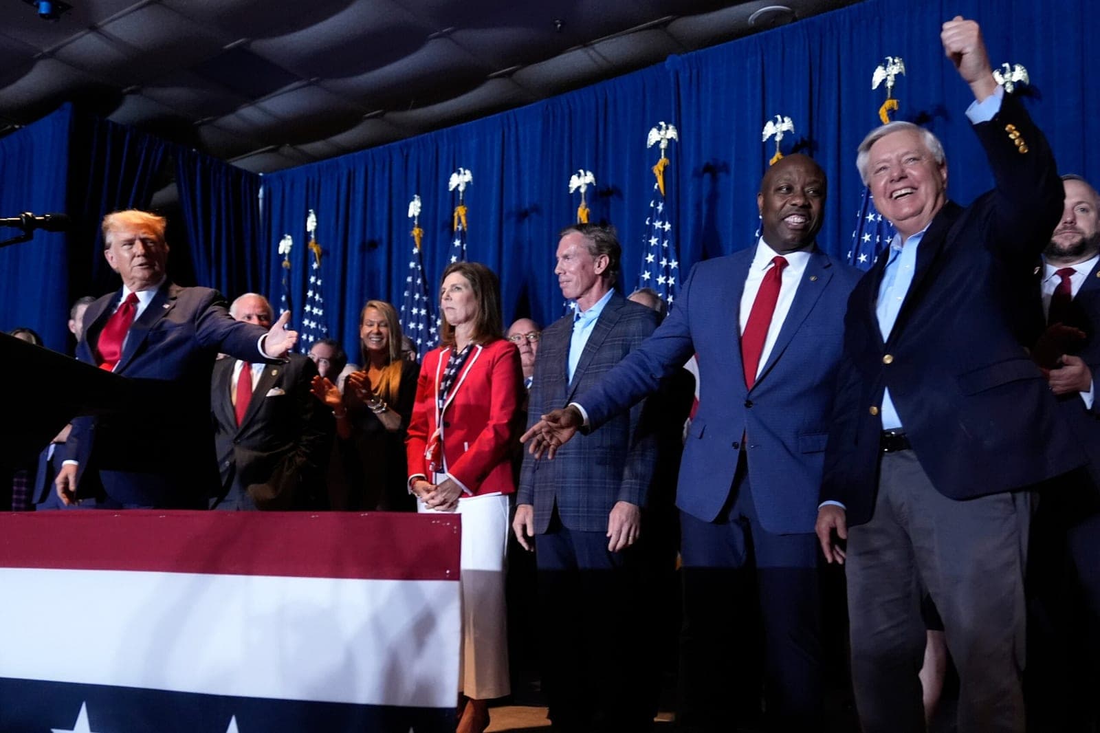 Darline Graham Nordone, sister of Lindsey Graham, chosen to fulfill remainder of his US Senate term