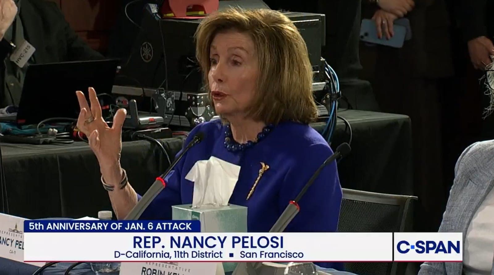 Pelosi Rips Trump For Not Sending Troops to Stop January 6