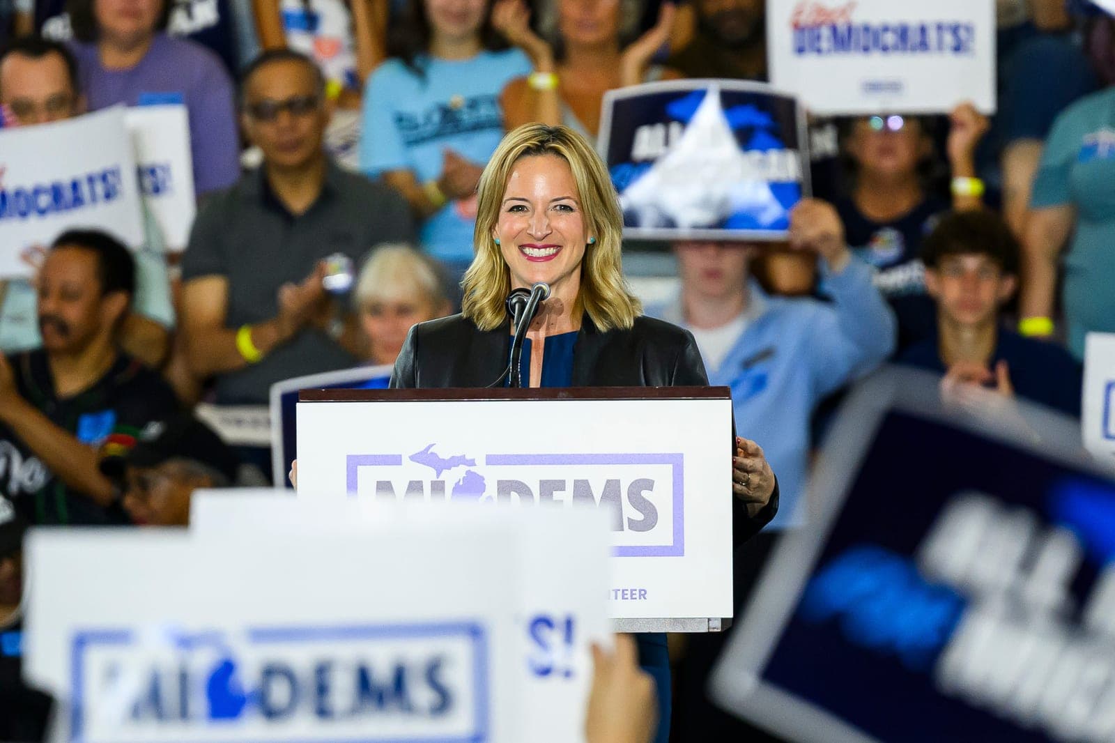 Michigan Dems rally in Detroit following combative primary season