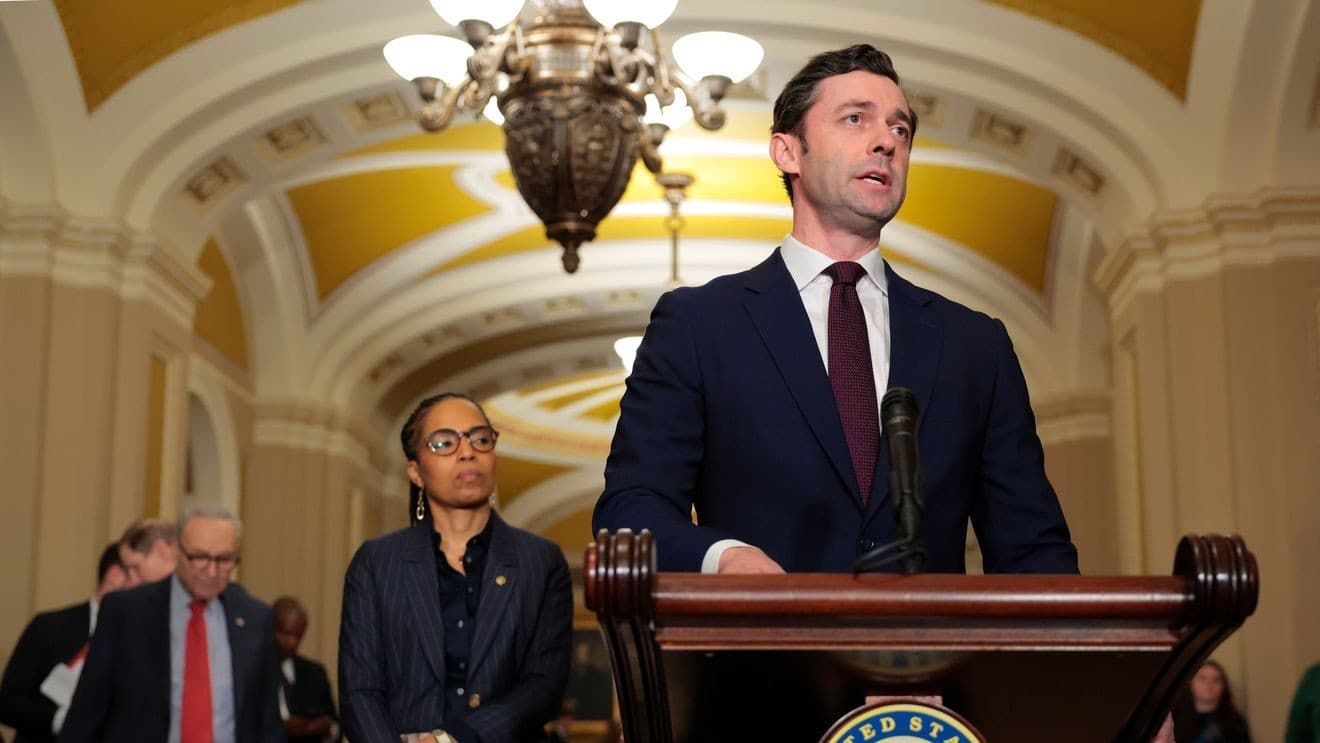 Sen. Ossoff says Dem midterm victories will result in Trump being rebuked for rest of term