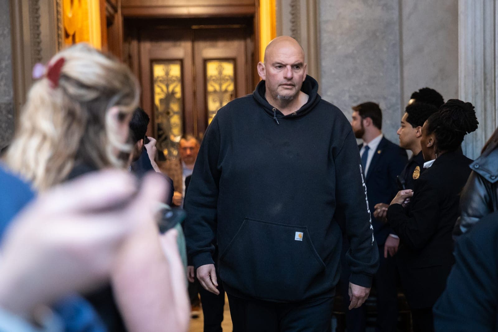 John Fetterman Calls For Trump's Ballroom To Be Built