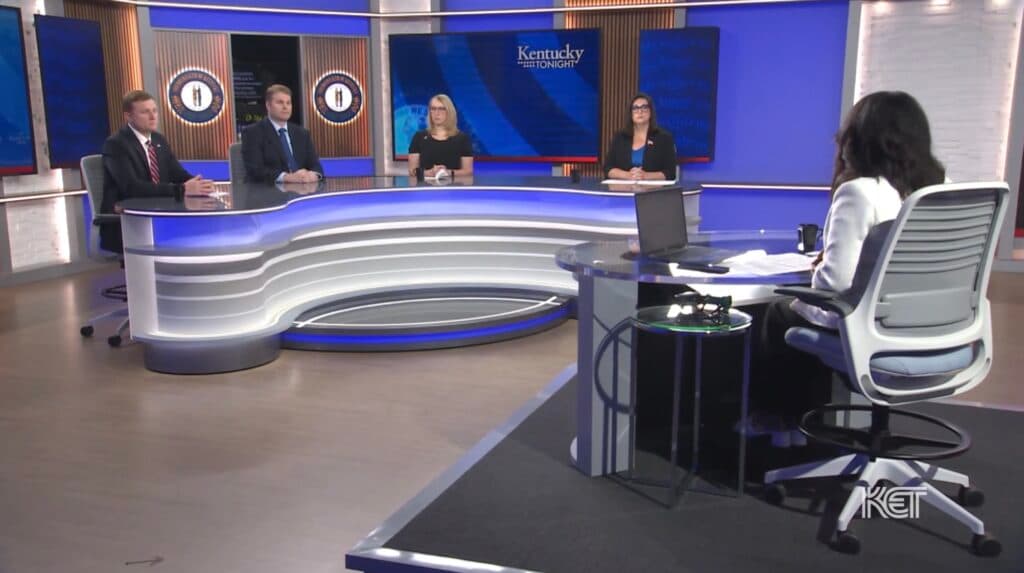 Central Kentucky U.S. House candidates show few differences in GOP, Democratic KET debates