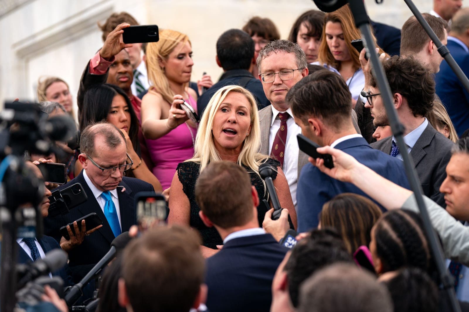 'Get Off YOUR Ass': MTG, Mike Cernovich Get Heated Over Her Resignation From Congress