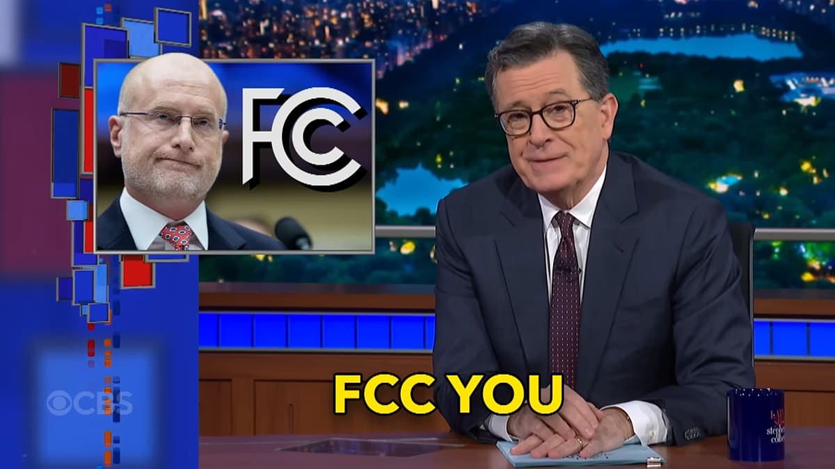 Stephen Colbert hurls his toys out of stroller after CBS banned him from having Democrat lawmaker guest on show because of equal time rule