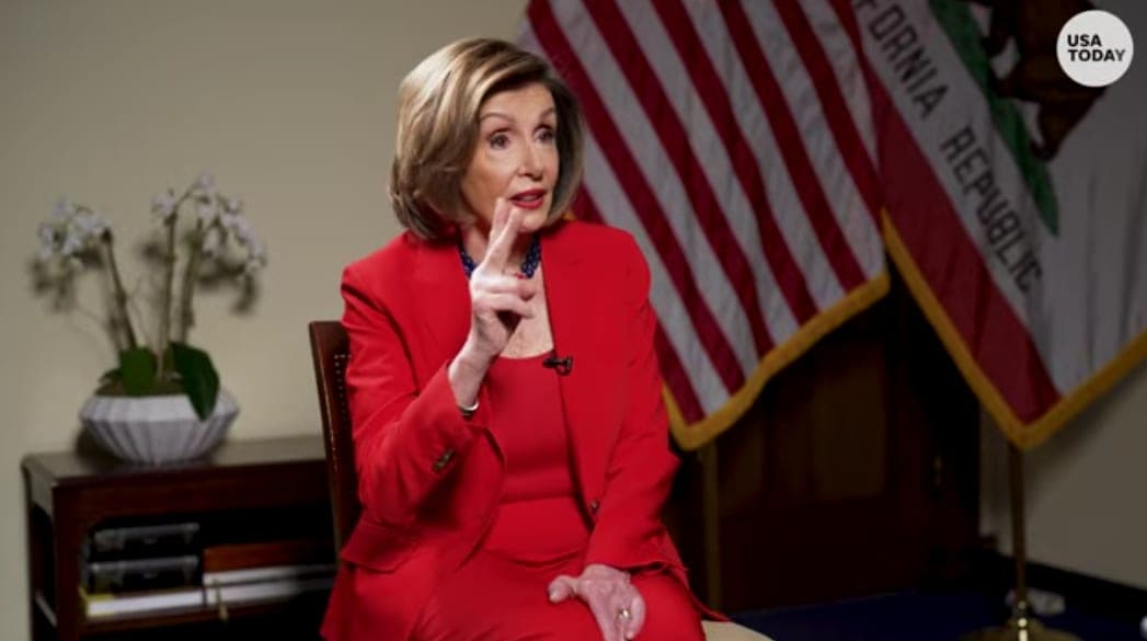 Nancy Pelosi Suggests Trump Hasn't Done Anything To Warrant Impeachment In Second Term