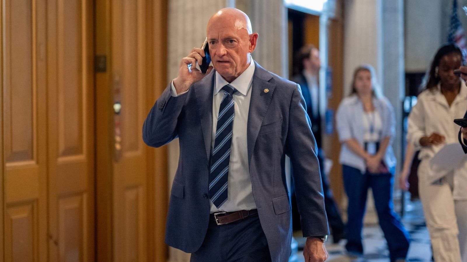 Federal Judge Blocks Hegseth's Censure Of Sen. Mark Kelly