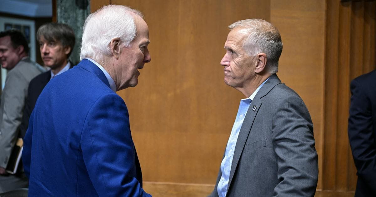 Trump Flies Off the Handle at GOP Senator Over Todd Blanche Revolt