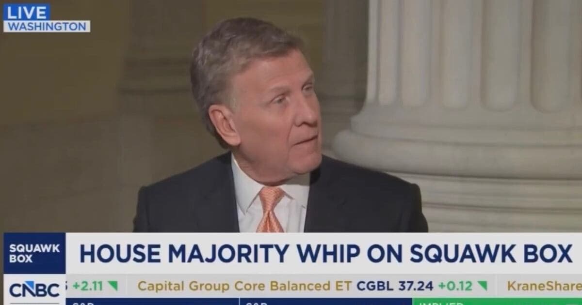 Trumpy CNBC Anchor Joe Kernen Scorches MAGA Rep Tom Emmer Over Trump's IRS 'Slush Fund'
