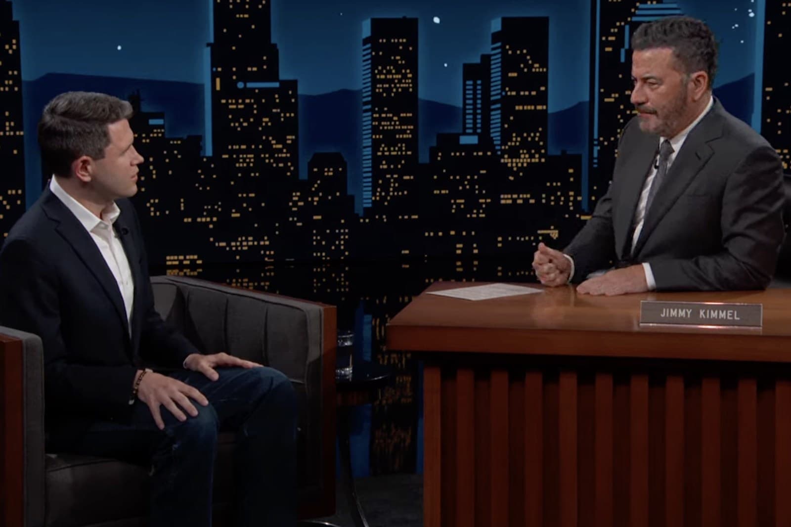 How Jimmy Kimmel's James Talarico Interview Ratings Compare to Trump at RNC