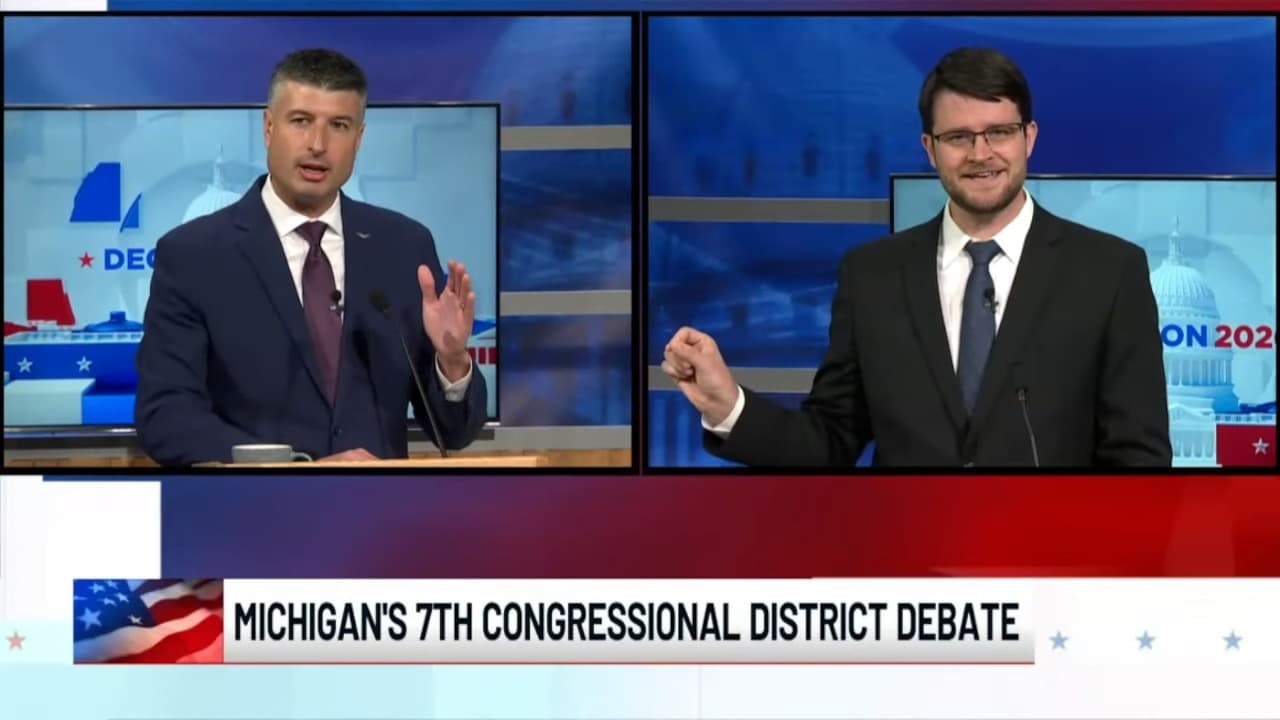 Barrett, Lawrence spar in debate for Michigan's toss-up 7th Congressional District
