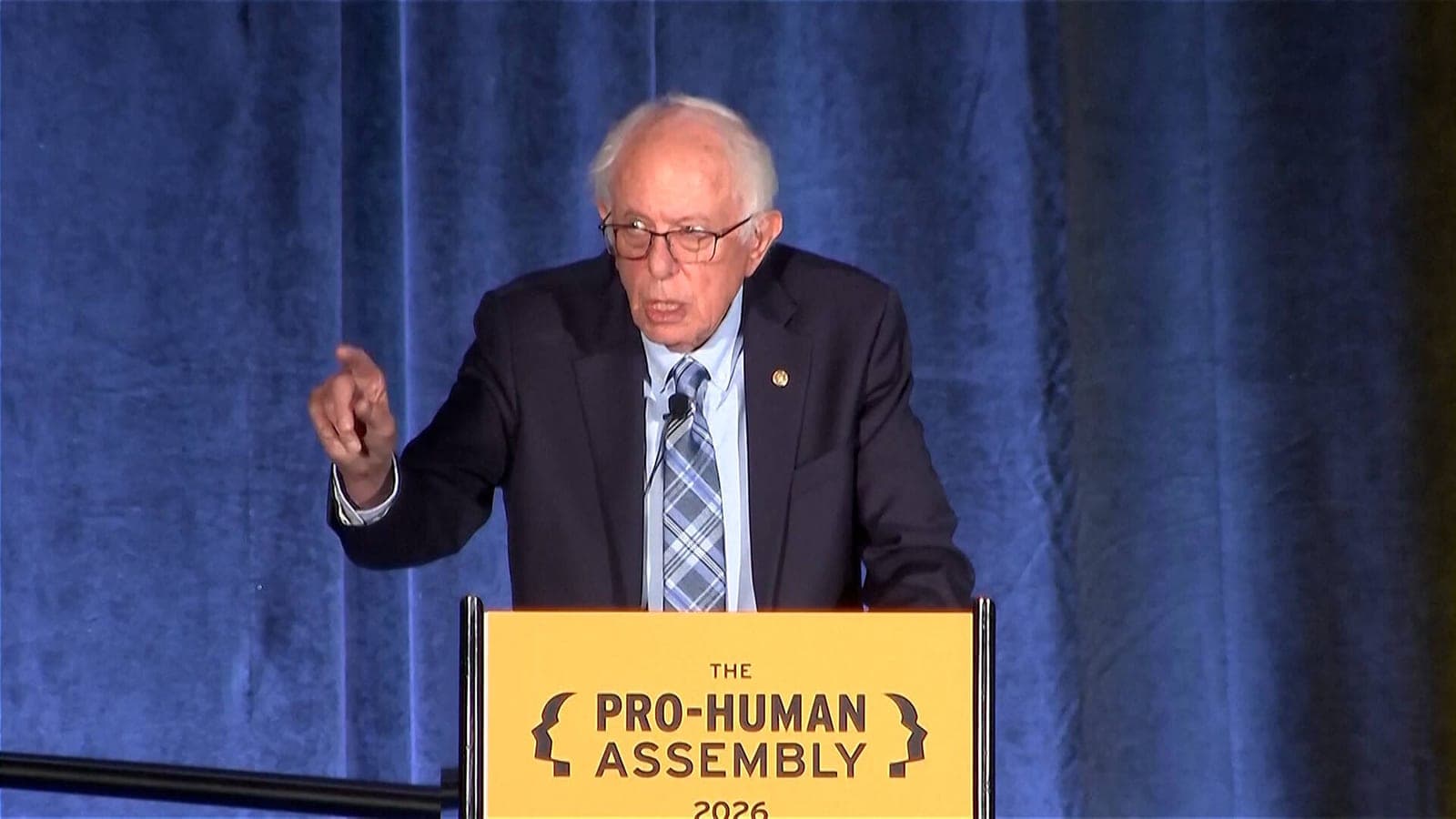 Bernie Sanders and Steve Bannon Headline "Pro-Human Assembly" Calling for AI Regulations