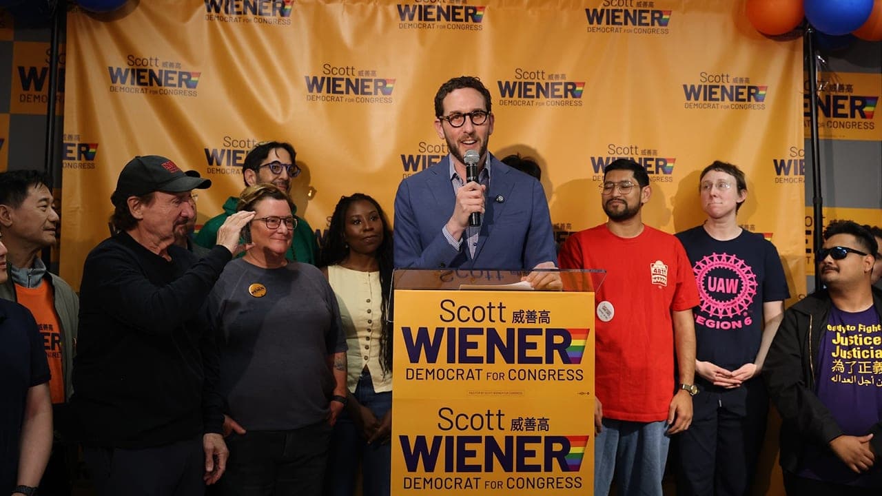'Lefty Jew' Scott Wiener advances in race to replace Pelosi