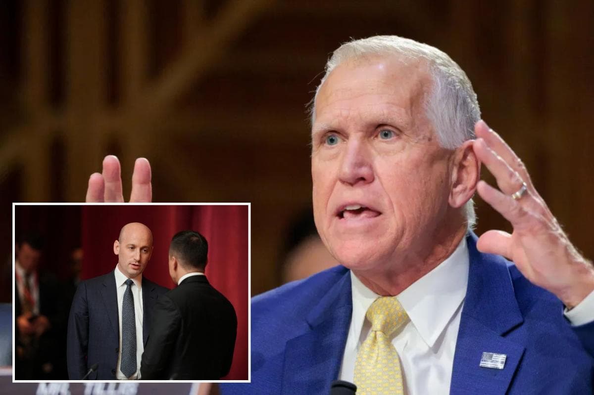 GOP senator calls for Trump to remove adviser Stephen Miller