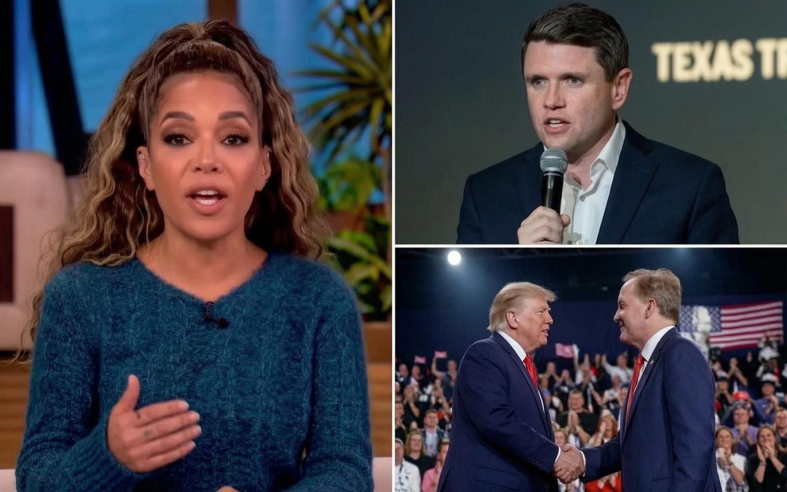 Sunny Hostin Predicts Stunning Texas Blue Flip as Talarico Edges Paxton