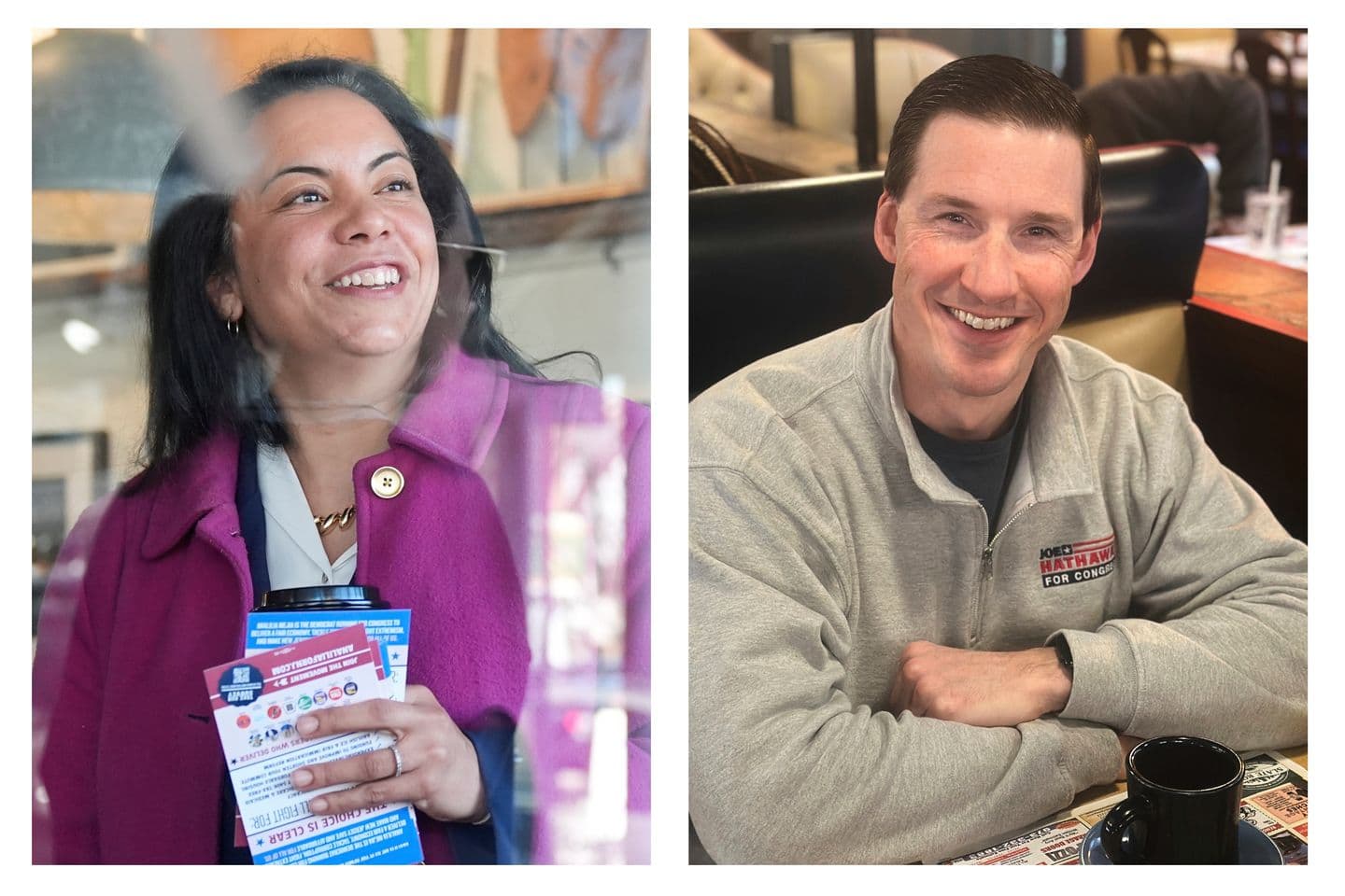 Democrat Analilia Mejia and Republican Joe Hathaway compete for suburban New Jersey House seat