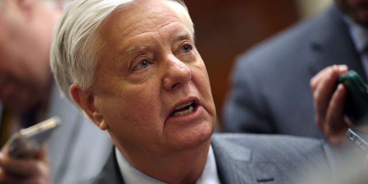 Lindsey Graham Holds Up Government Funding Because He Wants To Sue DOJ For Millions