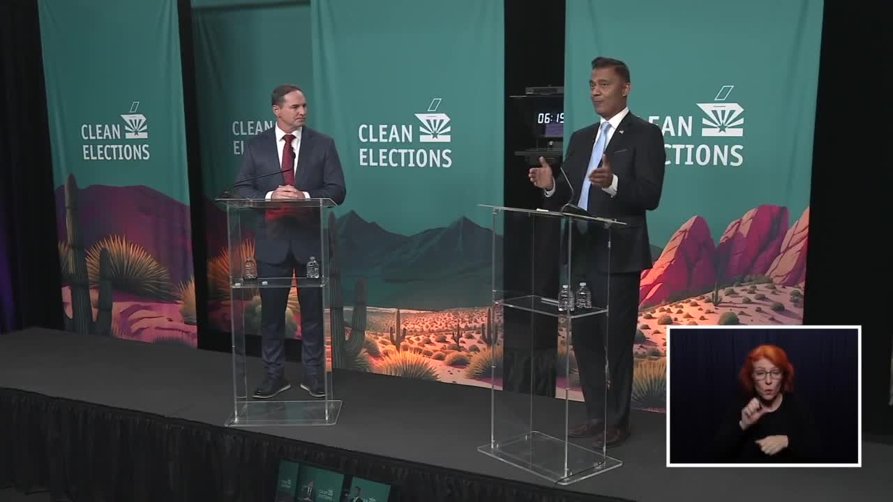 Candidates square off in debate for Arizona's 1st Congressional District