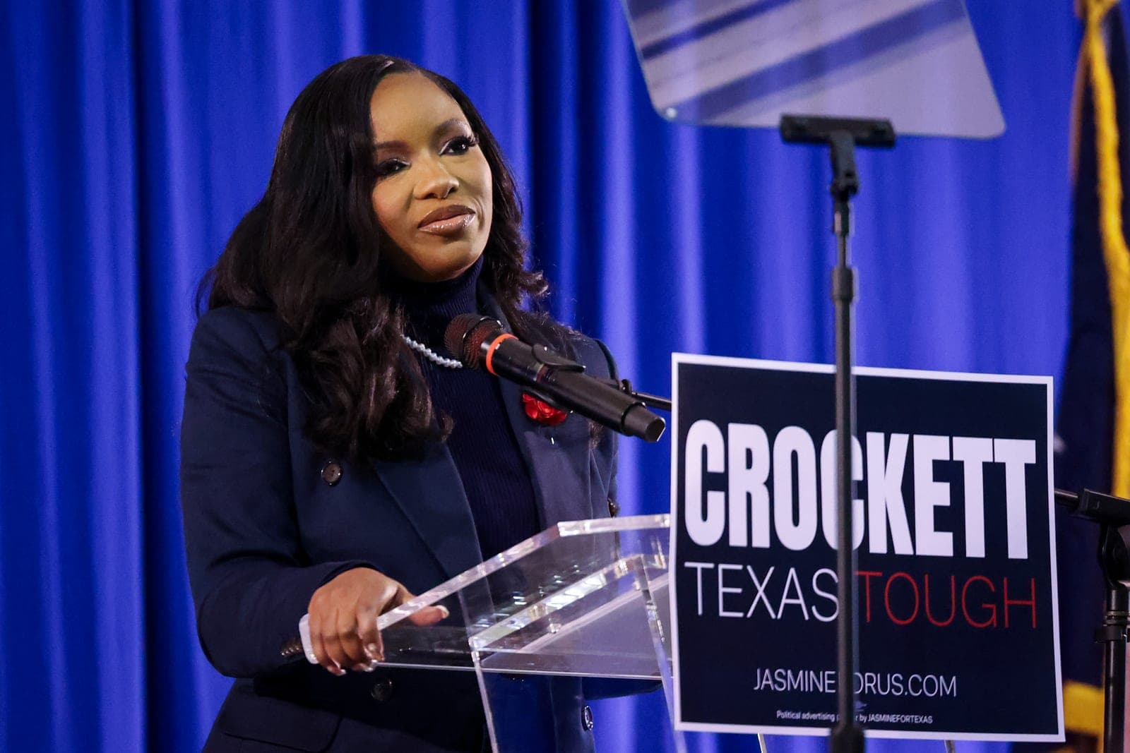 Jasmine Crockett officially joins the race for U.S. Senate in Texas