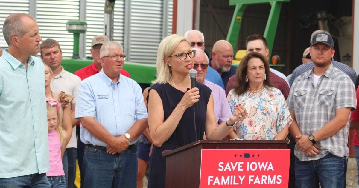Hinson pushes for fed limit on California animal welfare law | National Election Coverage