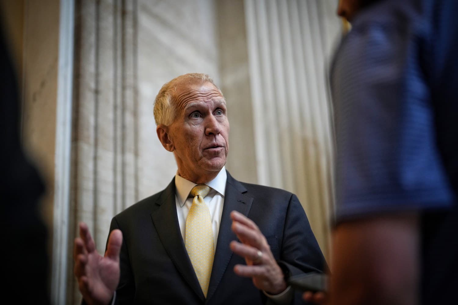 Sen. Thom Tillis drops blockade of Trump's Fed chair nominee, clearing path for Warsh's confirmation