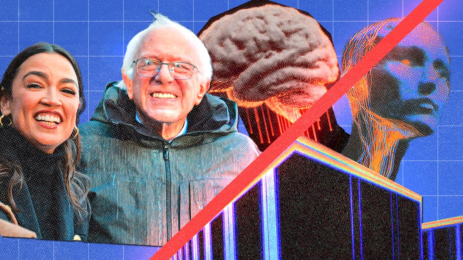 AI Relies on Data Centers. Bernie Sanders and AOC Want To Freeze Their Construction.