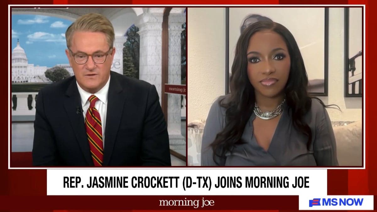 Crockett Slams 'Weaponization' of FCC After Colbert Talarico Interview