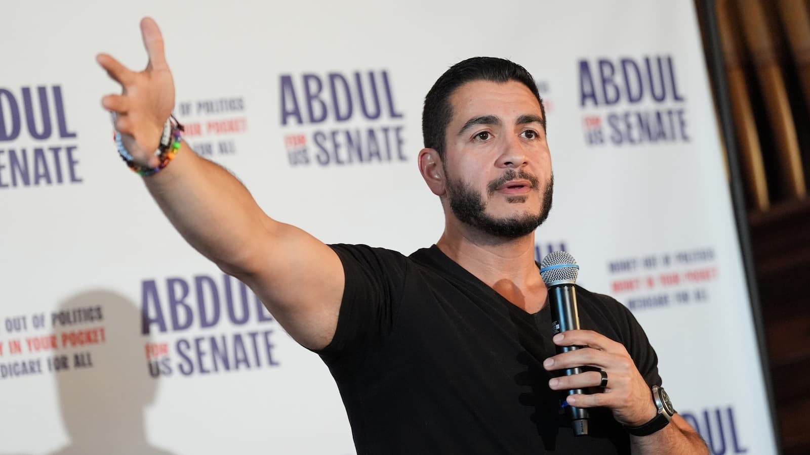Obama is to appear with El-Sayed in Detroit as the ex-president gets more involved in the midterms