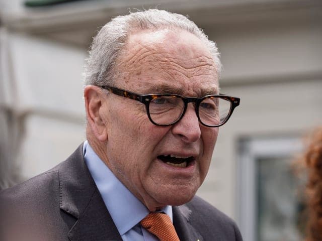 Senate Minority Leader Chuck Schumer Appears to Loudly Fart on Senate Floor