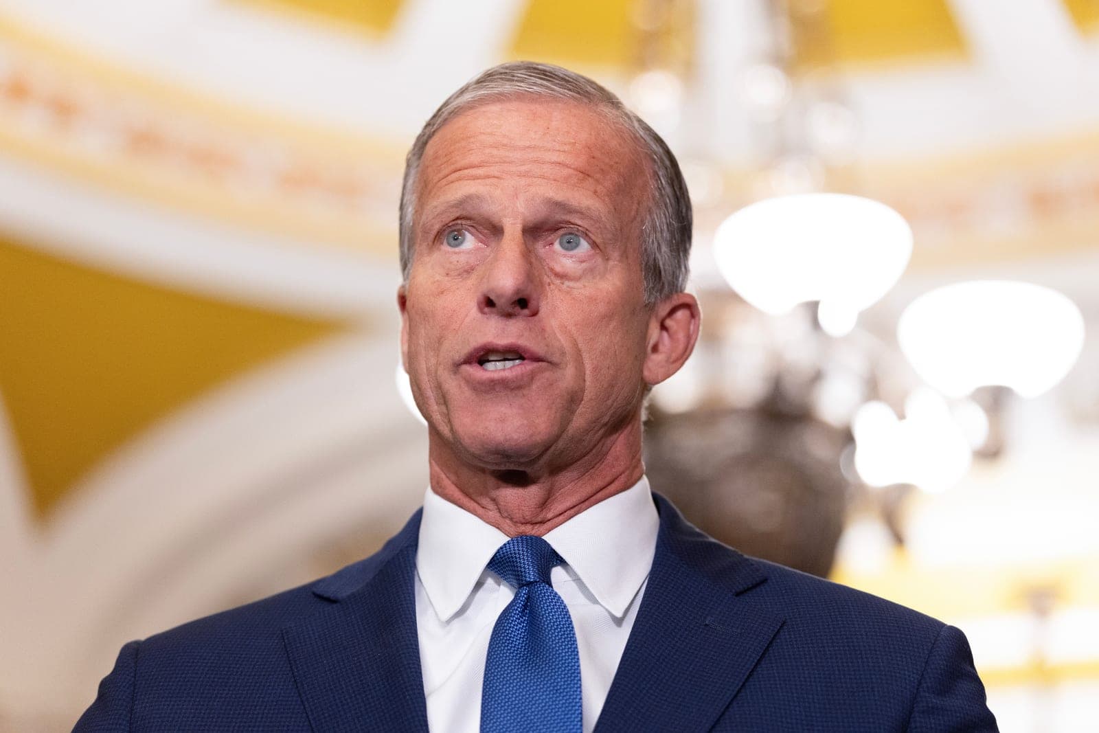 John Thune Throws Shade At Mike Johnson, Says Reconciliation 3.0 Plan Is ' News To Me'