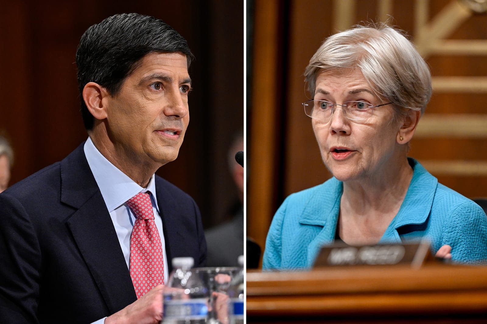 Elizabeth Warren attacks Kevin Warsh at Senate hearing, floating corruption accusations
