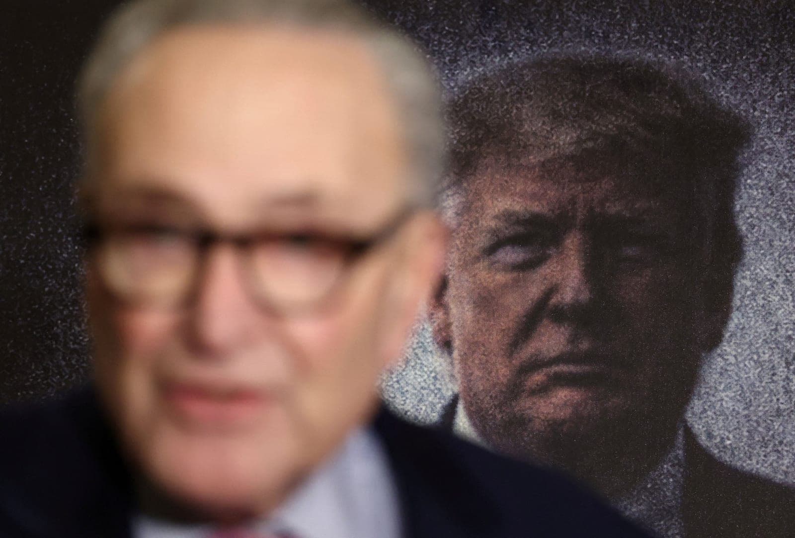 Trump and Schumer forced to work together, again