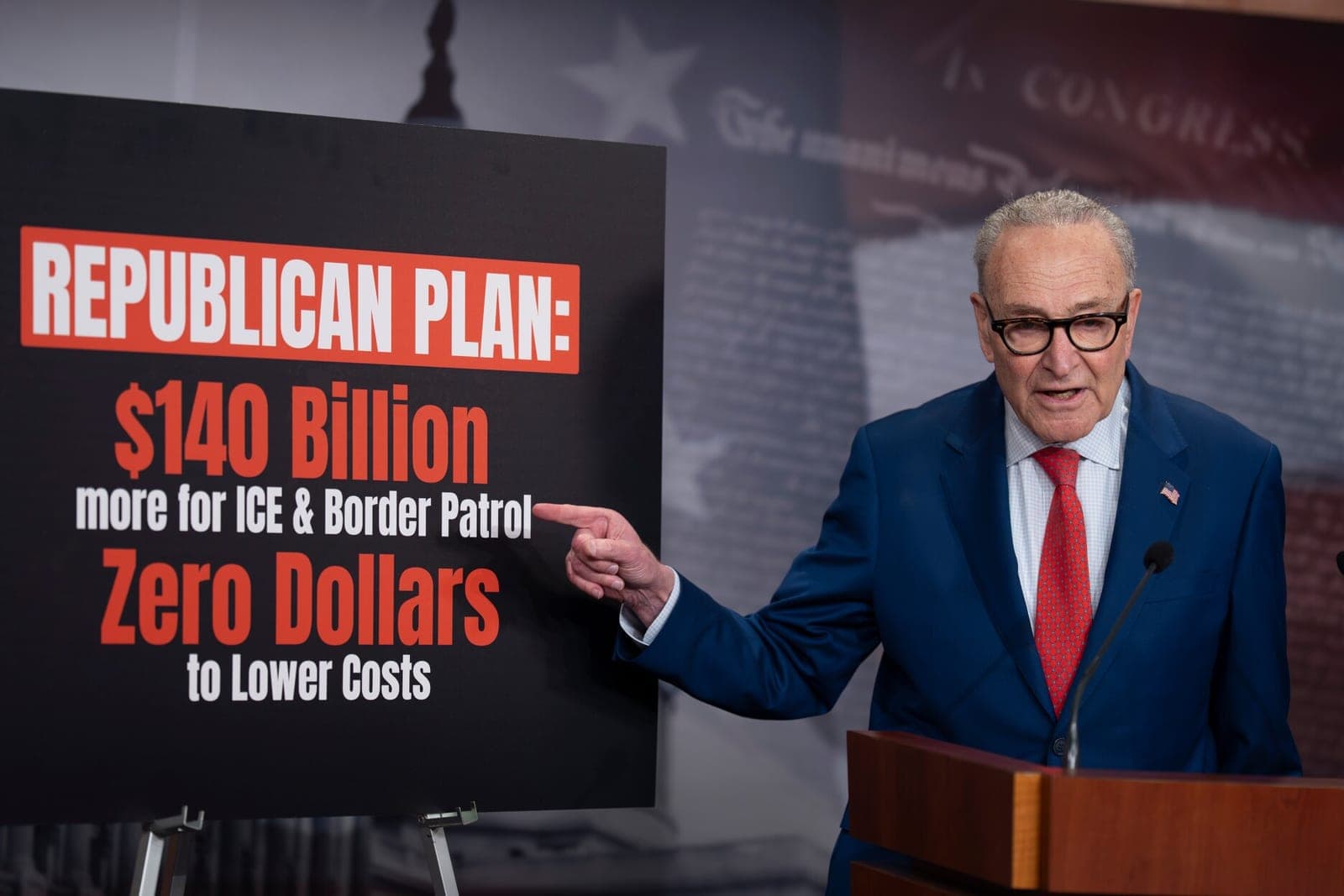 Senate Democrats to Force Republicans to Vote on Affordability Measures During ICE Funding Debate