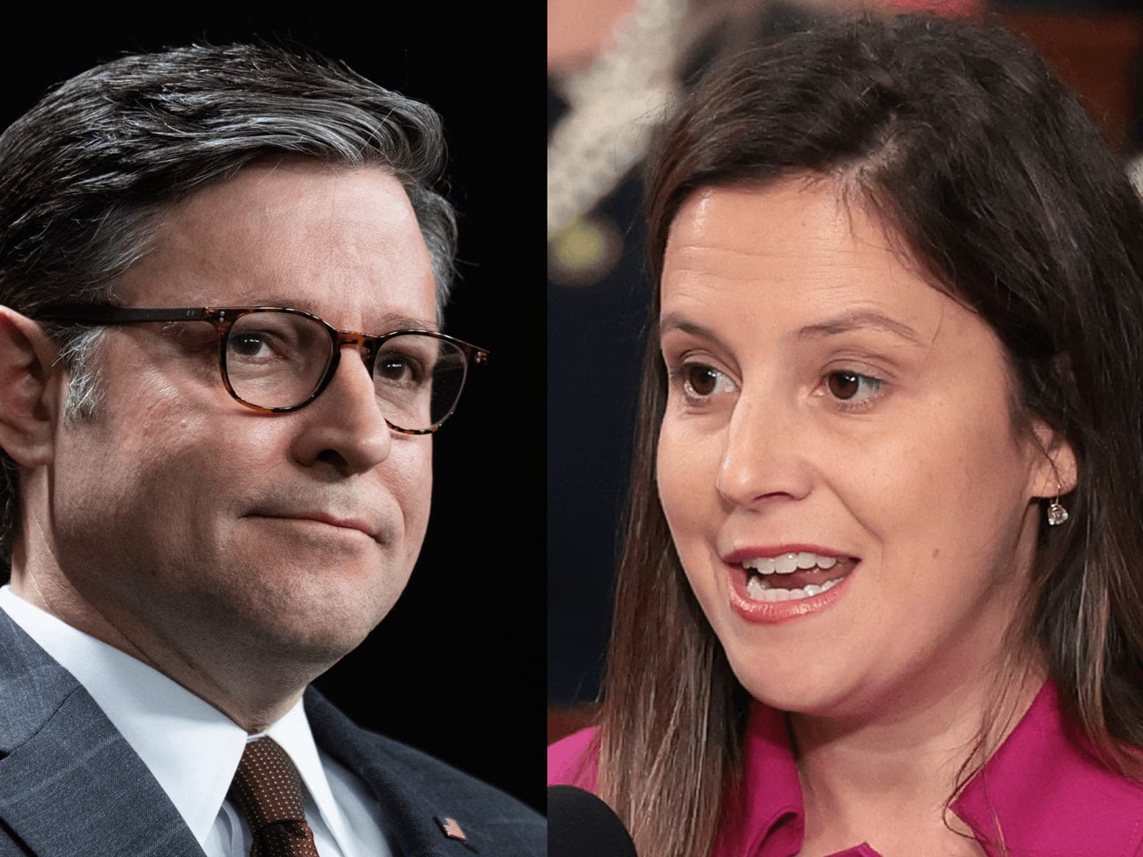 GOP feud breaks out after Elise Stefanik accuses Speaker Johnson of protecting the deep state