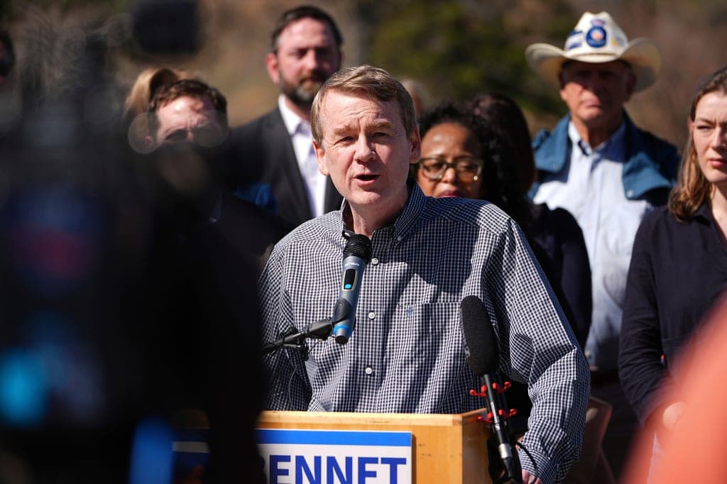 Bennet faces surprise 'toss-up' primary for Colorado governor