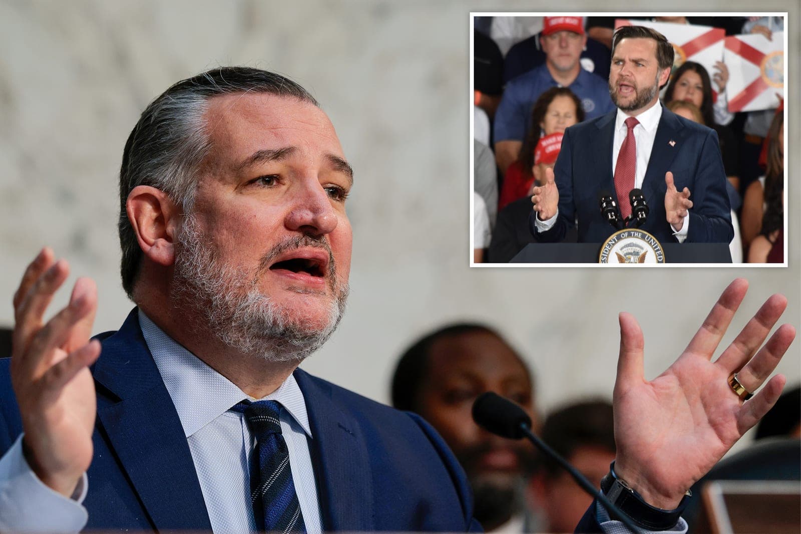 Ted Cruz fires back at ‘insecure’ JD Vance as the two trade barbs over 2028