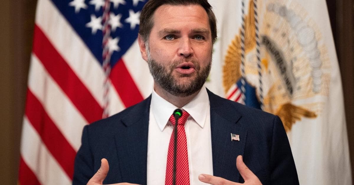 JD Vance Accuses Protester of Being a 'Democrat Plant' Who Wants to 'Raise Taxes' and 'Release Illegal Aliens' at Florida Rally