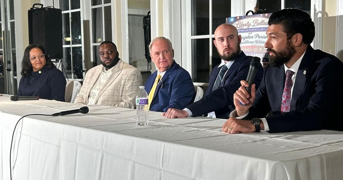 Republican congressional candidates talk immigration, data centers -- and criticize a no-show