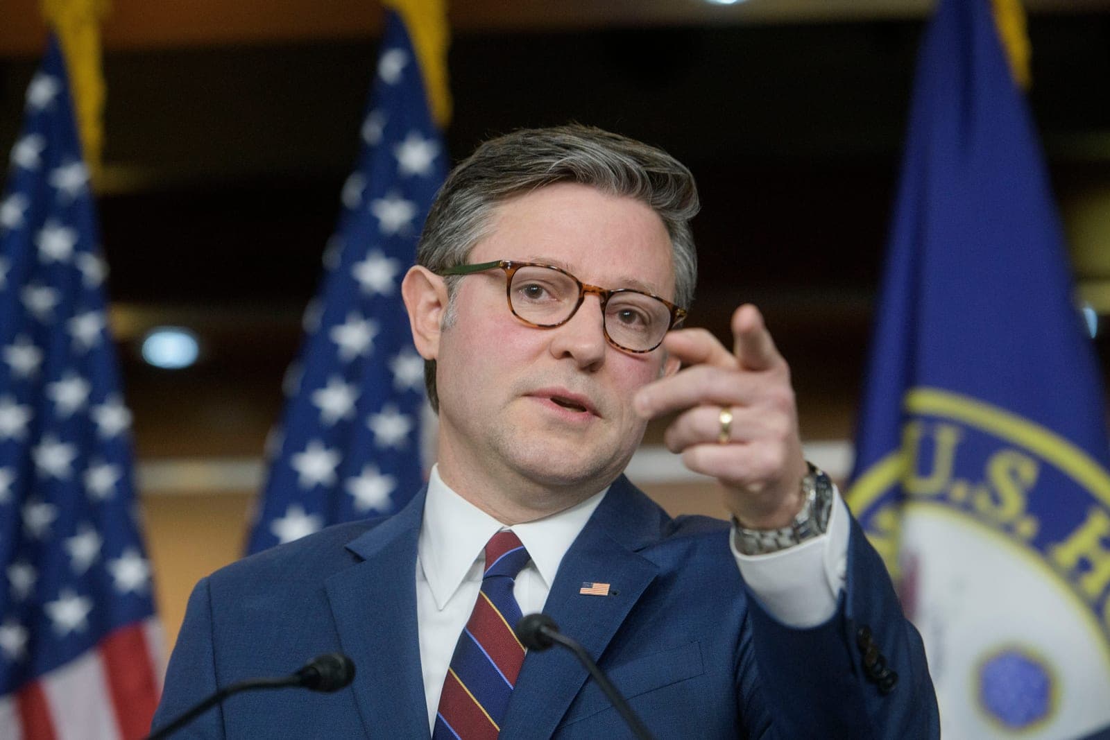 Johnson says no quick House vote to end partial shutdown