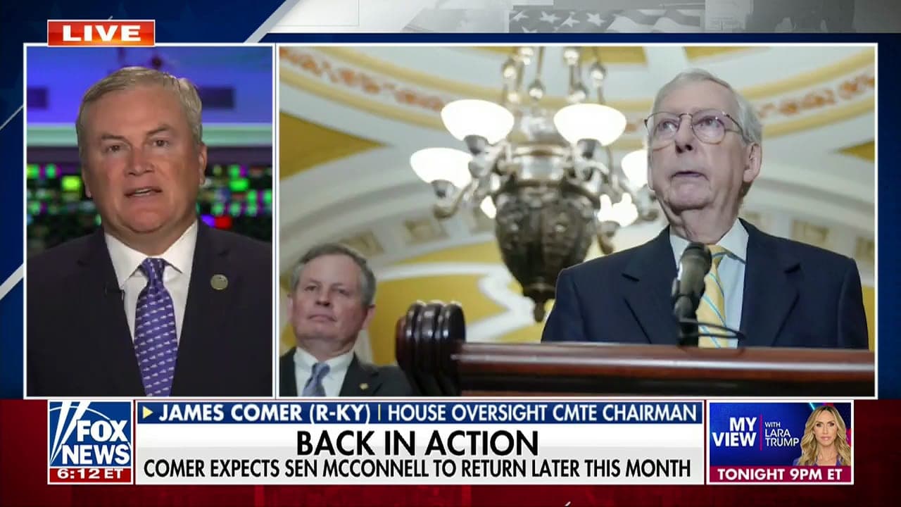 Comer's McConnell Excuse Doesn't Even Fly On Fox