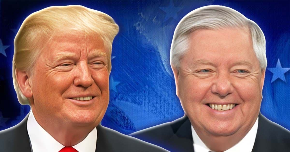 BREAKING: President Trump Endorses Lindsey Graham Over “LUNATIC” Challenger