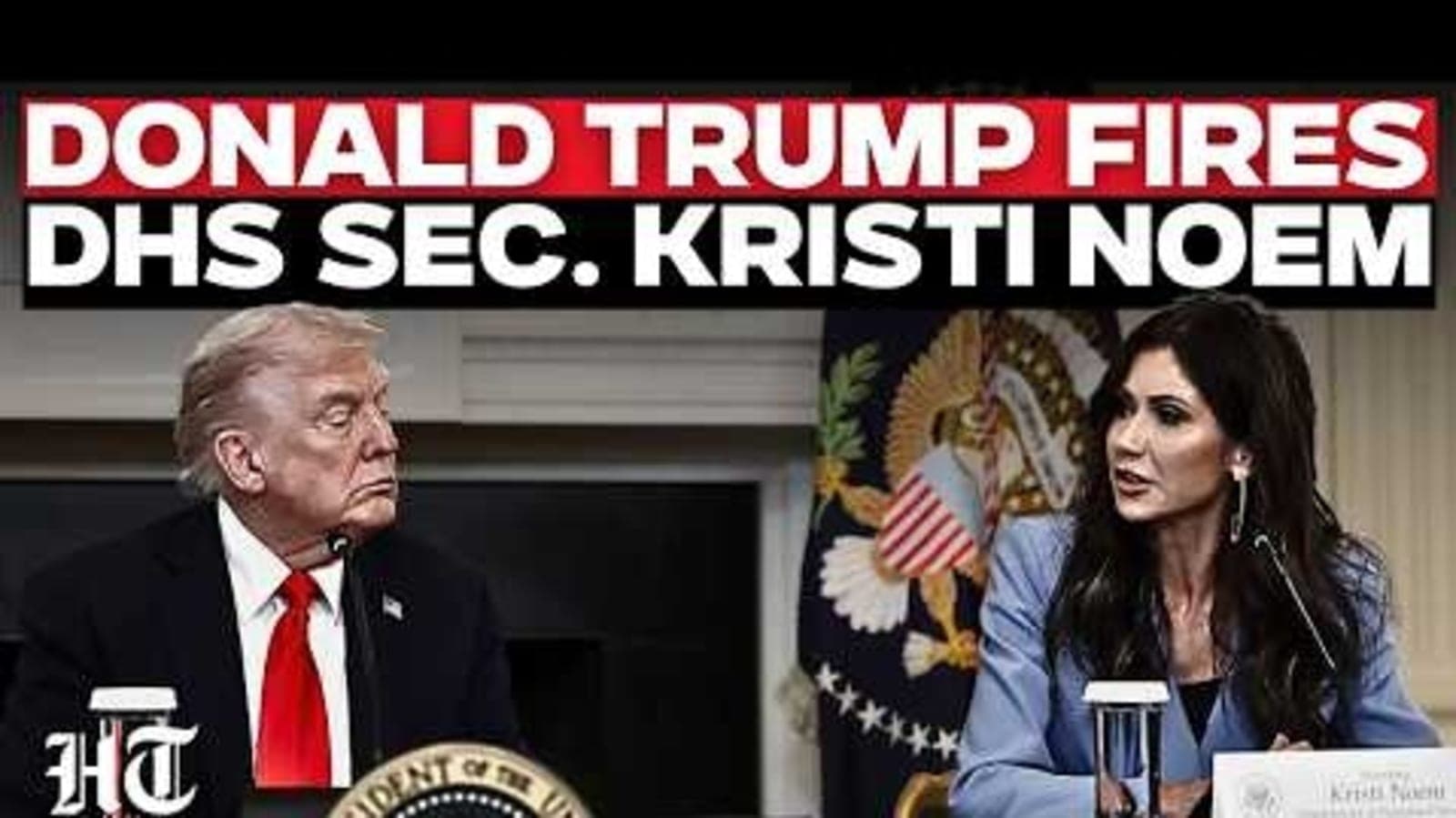 Trump replaces Homeland Security chief Kristi Noem after 'ad campaigns' remark