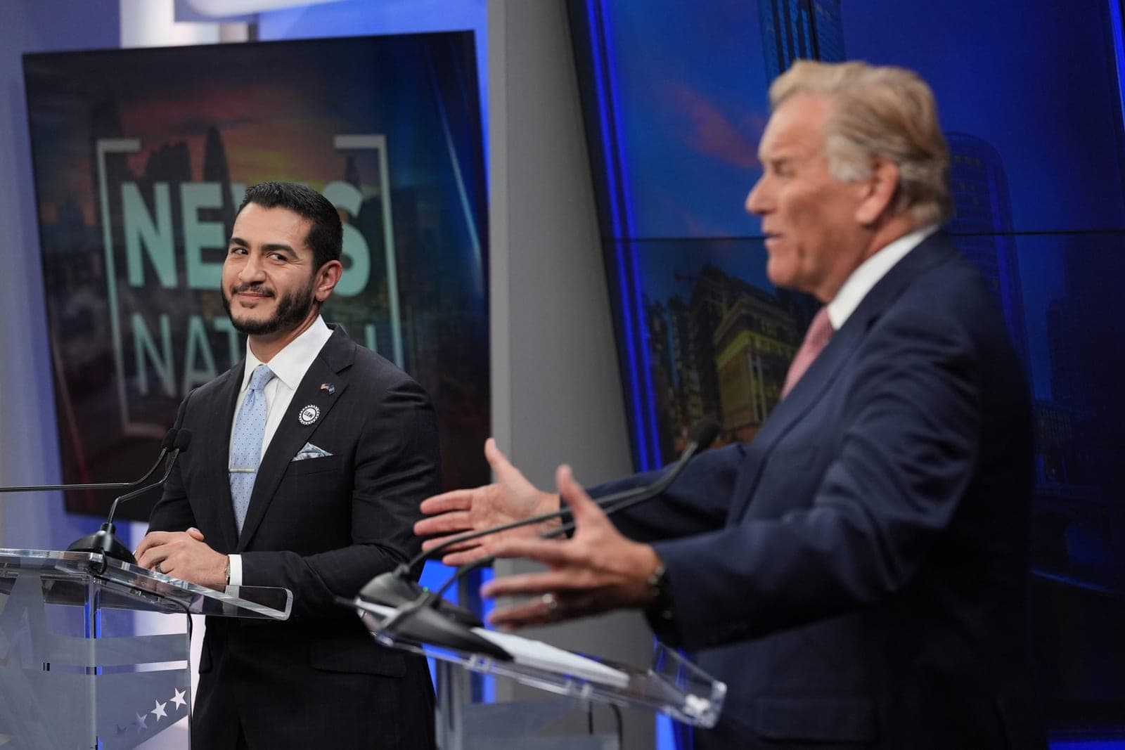 Fact check: Abdul El-Sayed and Mike Rogers debate Trump, tariffs, war, more