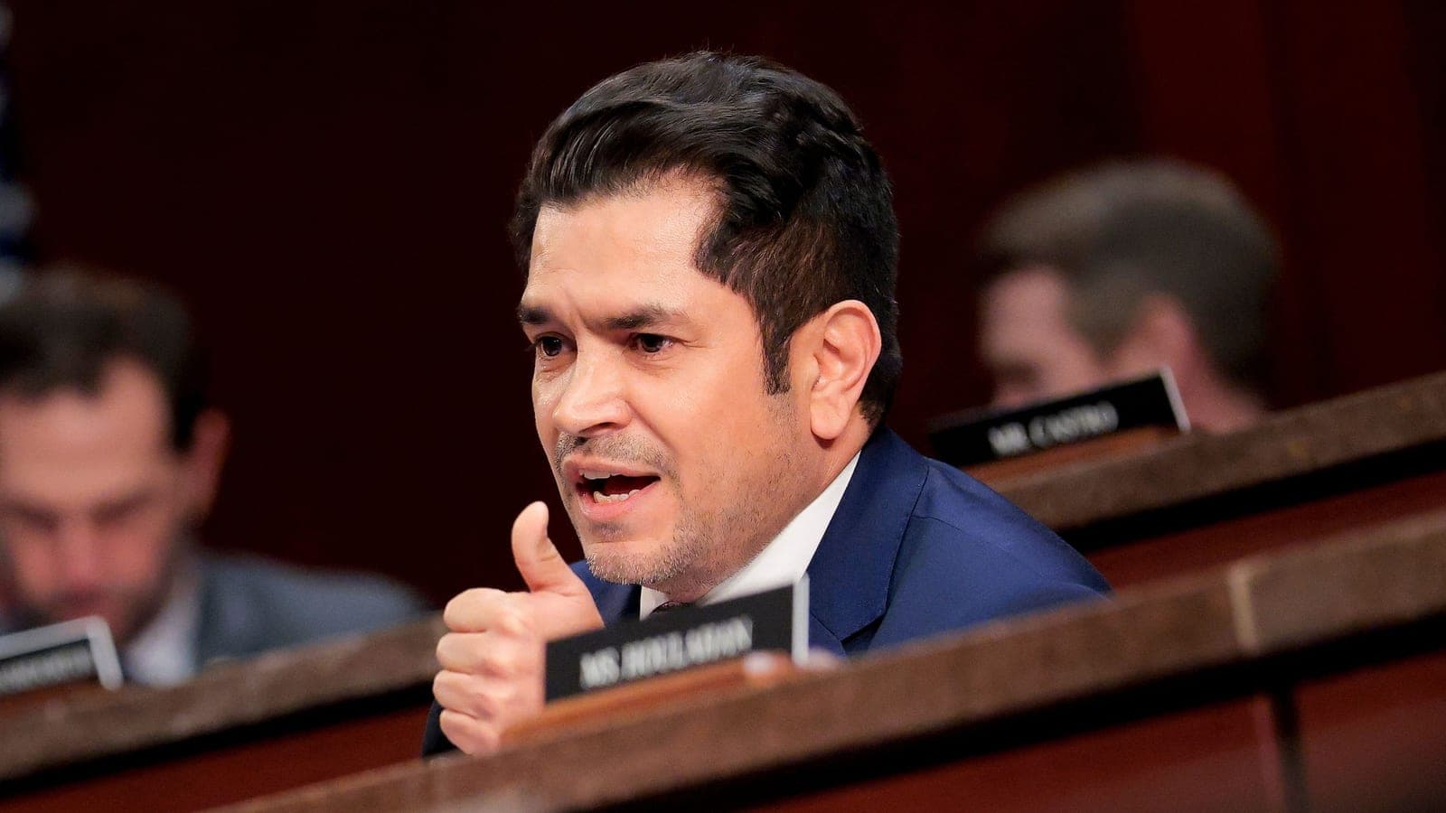 Rep. Jimmy Gomez wife and son: Eric Swalwell's 'Cool Kids Clique' member accused of kissing young staffer