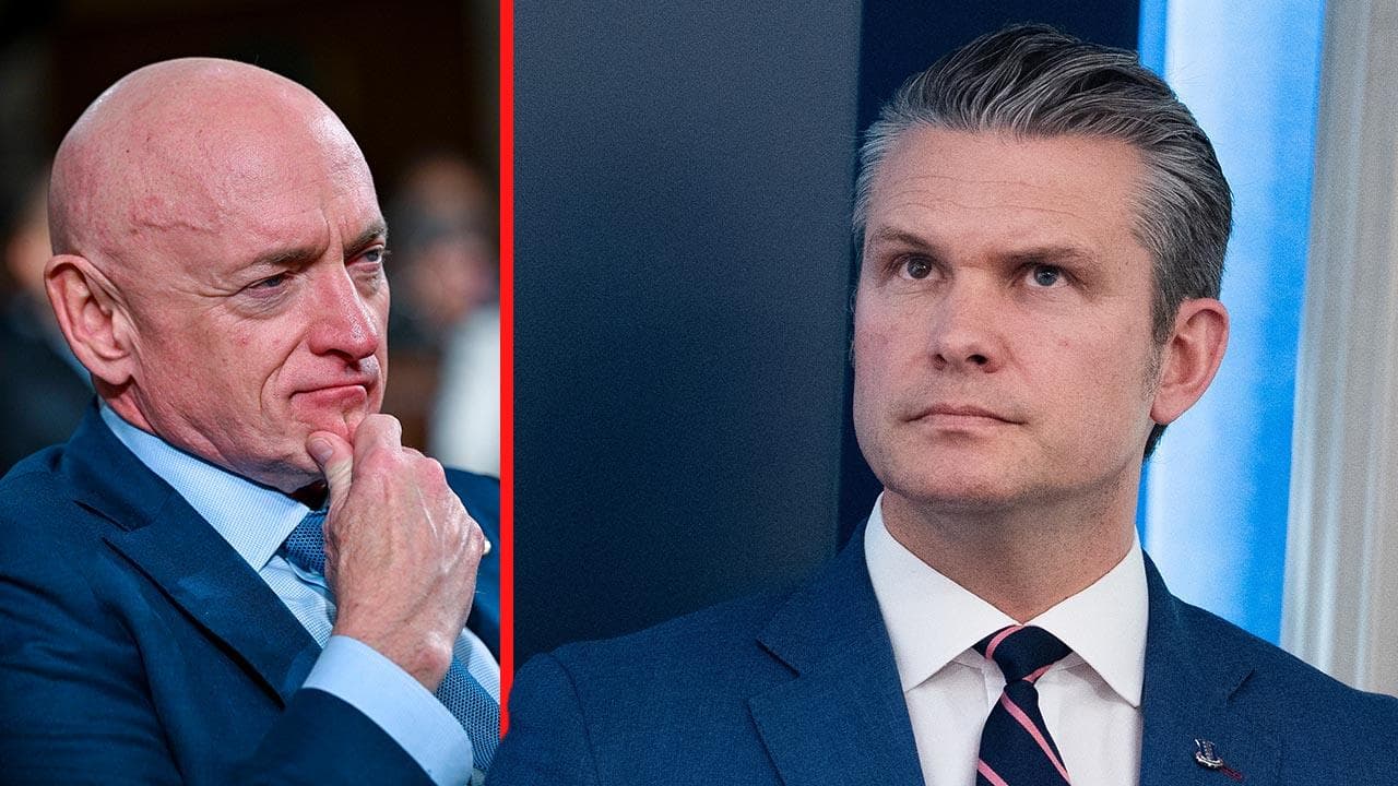 Pete Hegseth's Mark Kelly Fight Lands in Impeachment Push