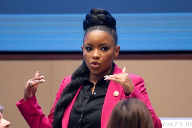 Jasmine Crockett Scorches JD Vance Over Petty Insult About Her 'Street Girl Persona'