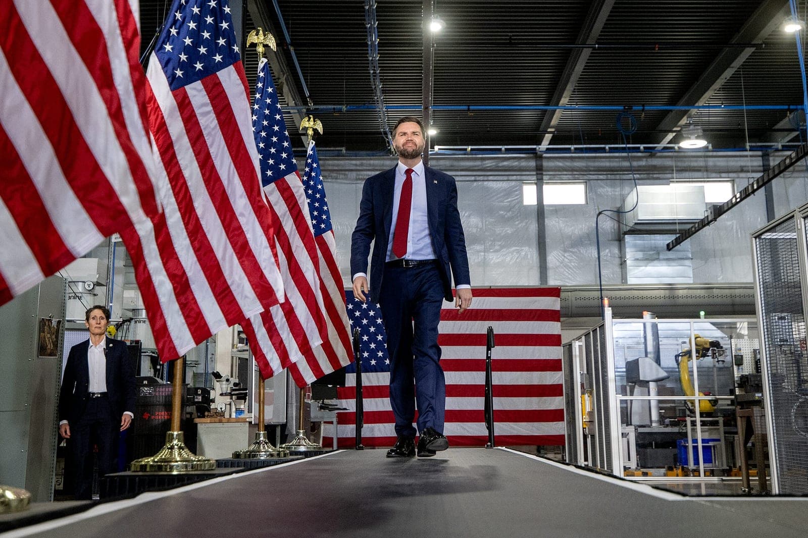 JD Vance Stumps for Derrick Van Orden, Tom Tiffany in Wisconsin Visit