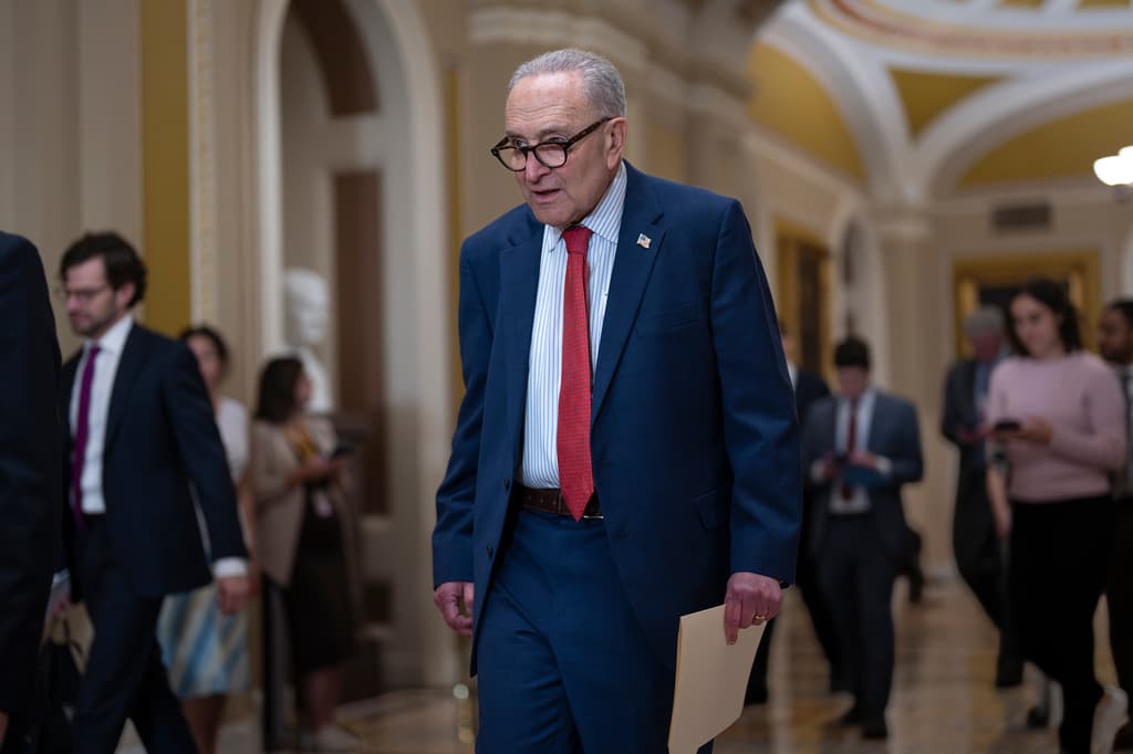 Schumer mum on details after meeting with Graham Platner